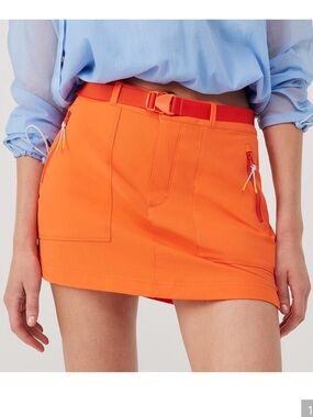 Outdoor Voices RecTrek Skirt in Orange